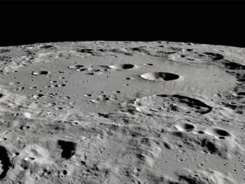 moon Craters Credits: NASA