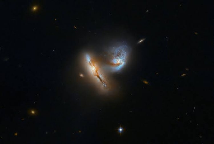 धरती से 9 अरब प्रकाश वर्ष दूर पहली बार मरती हुई दिखी कोई आकाशगंगा  death of galaxy ID2299