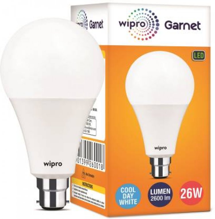 1500 rs LED bulb only in Rs 789 | Deal on WIPRO 26 W Standard B22 LED Bulb  (White, Pack of 3)