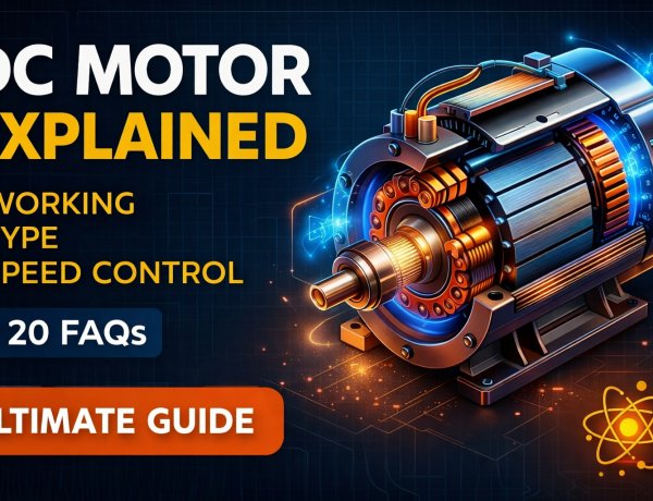 DC Motor Explained: Working Principle, Types, Speed Control & 20 FAQs (2026 Guide)