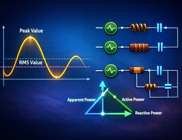 FEE Unit-2 Complete Guide to Sinusoidal Waveforms & Single Phase AC Circuits (R-L-C): Average Value, RMS Value, Power Factor & AC Power Analysis Made Easy