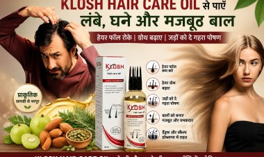 Klosh Hair Care Oil से पाएँ लंबे, घने और मजबूत बाल | Hair Fall रोकने का सबसे असरदार Rowan Bio Klosh Hair Oil